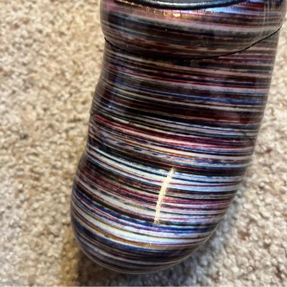 Dansko Pro XP Clogs Leather Rainbow Comfort Shoe Size 7.5 - Picture 6 of 9